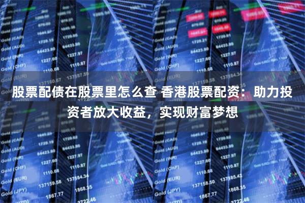 股票配债在股票里怎么查 香港股票配资:助力投资者放大收益,实现财富梦想